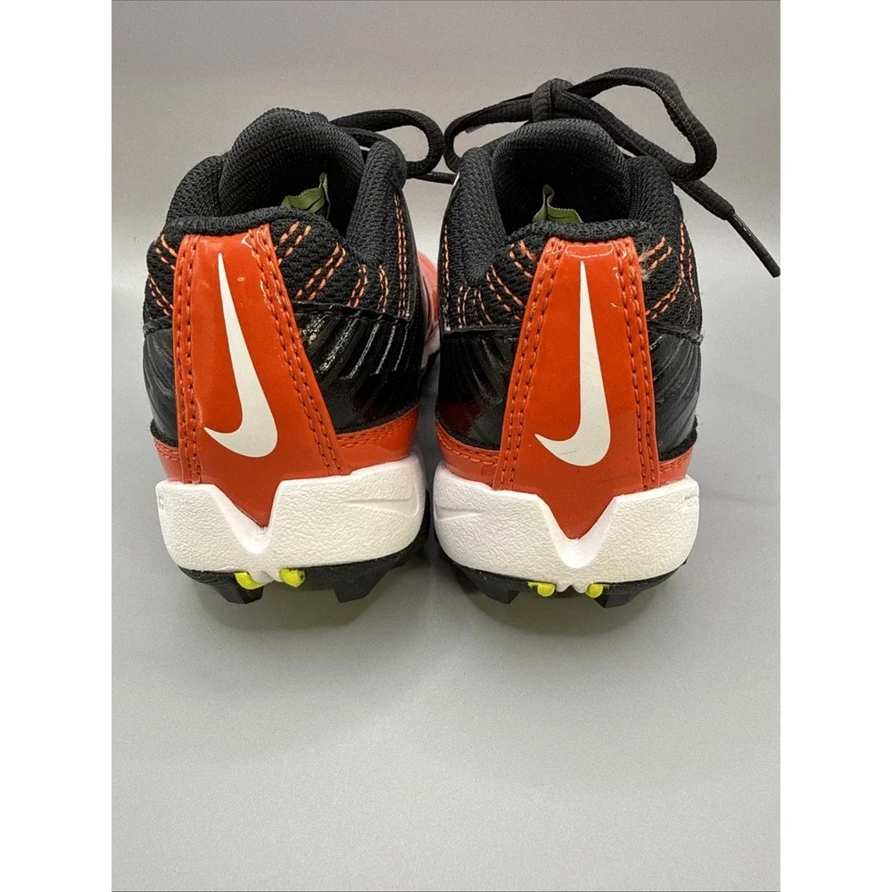 Nike Vapor Shark 2 Kids Football Cleats Orange Black 643161-011 Size 11C
